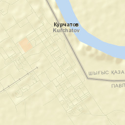 Kurchatov Street Map