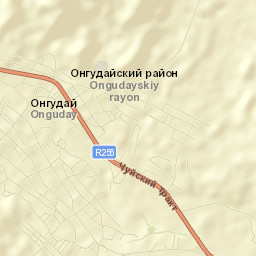 Onguday Street Map