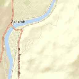 Ashcroft Street Map