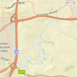 M5, Exeter, Devon EX5 2AQ, UK Street Map