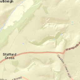 Harepath Hill, Seaton, Devon EX12, UK Street Map