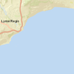 1 Marine Parade, Lyme Regis, Dorset DT7 3JE Street Map