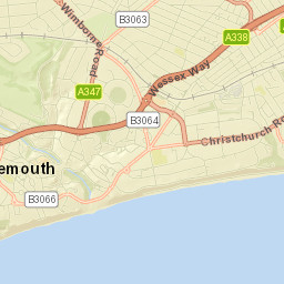 Bournemouth Street Map