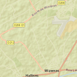 Hallines Street Map
