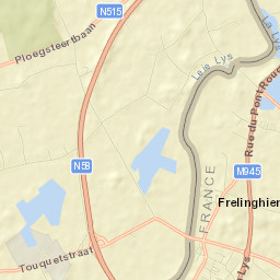 Frelinghien Street Map