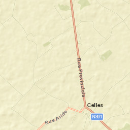 Celles Street Map