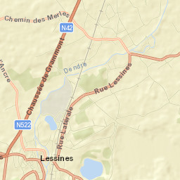 Lessines Street Map