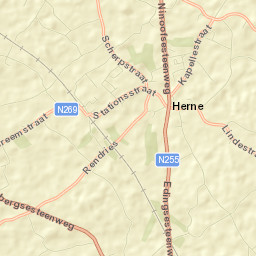 Herne Street Map
