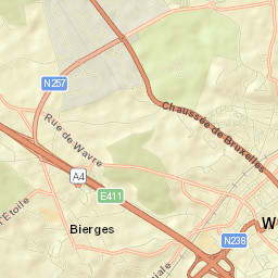 Wavre Street Map