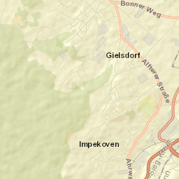 Alfter Street Map