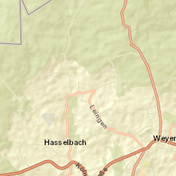 Weyerbusch Street Map