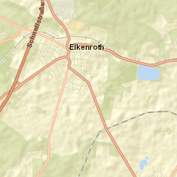 Elkenroth Street Map