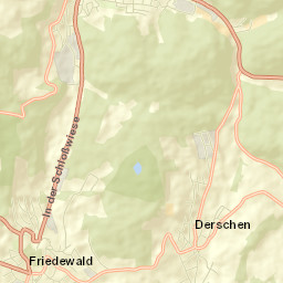 Friedewald Street Map