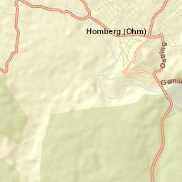 Homberg Street Map