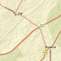 Romrod Street Map