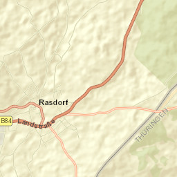 Rasdorf Street Map