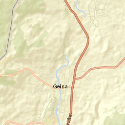 Geisa Street Map