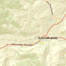 Schmalkalden Street Map