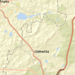 Triptis Street Map