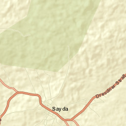 Sayda Street Map
