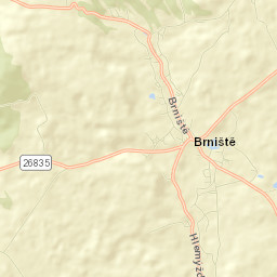 Brniště Street Map
