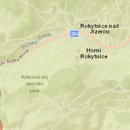 Rokytnice nad Jizerou Street Map