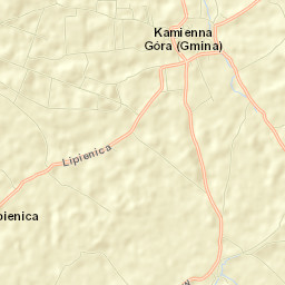 Krzeszów Street Map