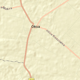 Oksa Street Map
