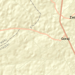Goraj Street Map