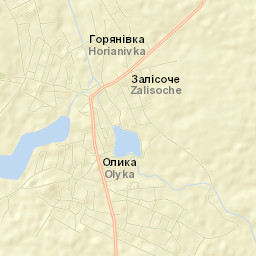 Olyka Street Map