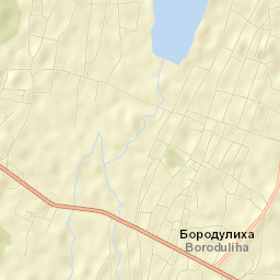 Borodulikha Street Map