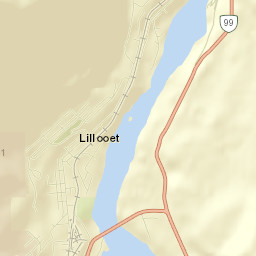Lillooet Street Map