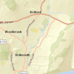 Sidmouth Street Map