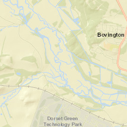 2 Wool Dorset UK Street Map