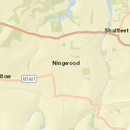 Shalfleet Street Map