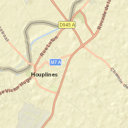 Houplines Street Map
