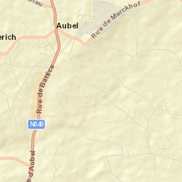 Aubel Street Map