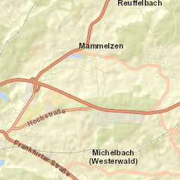 Mammelzen Street Map