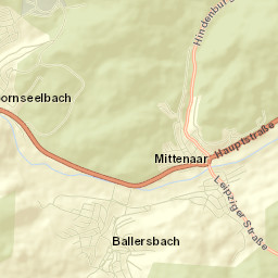 Mittenaar Street Map