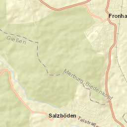 Fronhausen Street Map
