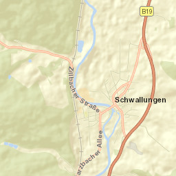 Schwallungen Street Map