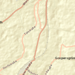 Fraureuth Street Map