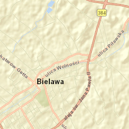 Bielawa Street Map