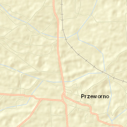 Przeworno Street Map