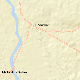 Sobków Street Map