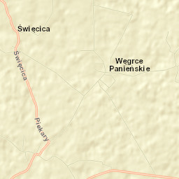 Powiat sandomierski Street Map