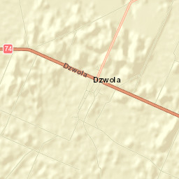 Dzwola Street Map