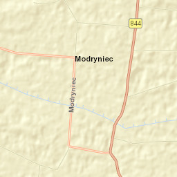Powiat hrubieszowski Street Map