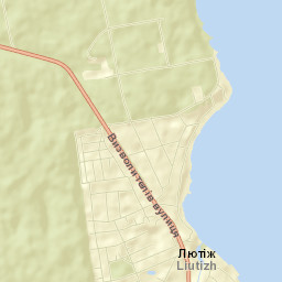 Liutizh Street Map