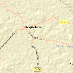 Roquetoire Street Map